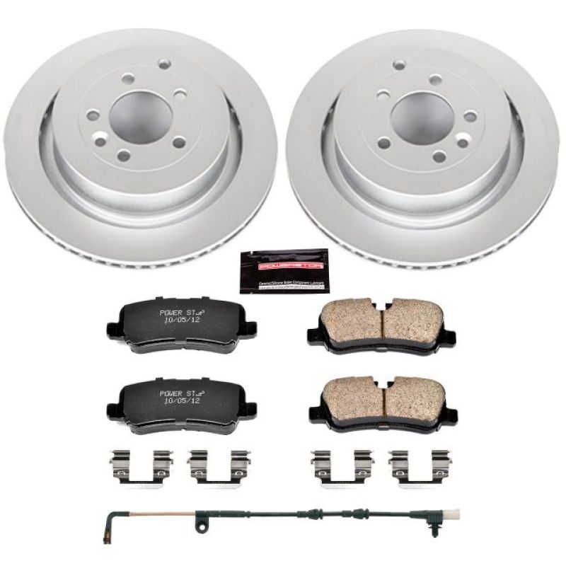 Power Stop 10-16 Land Rover LR4 Rear Z23 Evolution Sport Coated Brake Kit Power Stop 10-16 Land Rover LR4 Rear Z23 Evolution Sport Coated Brake Kit