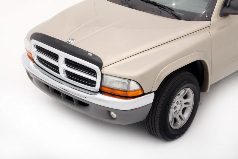 AVS 97-04 Dodge Dakota (Front Mount) High Profile Bugflector II Hood Shield - Smoke AVS 97-04 Dodge Dakota (Front Mount) High Profile Bugflector II Hood Shield - Smoke