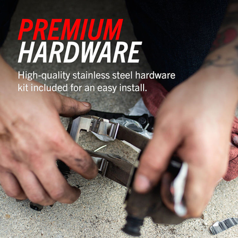 Power Stop 86-91 Mazda RX-7 Front Z26 Extreme Street Brake Pads w/Hardware Power Stop 86-91 Mazda RX-7 Front Z26 Extreme Street Brake Pads w/Hardware