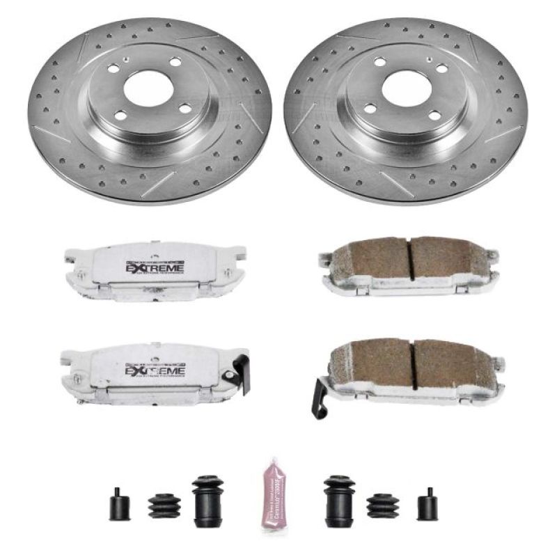 Power Stop 01-05 Mazda Miata Rear Z26 Street Warrior Brake Kit Power Stop 01-05 Mazda Miata Rear Z26 Street Warrior Brake Kit
