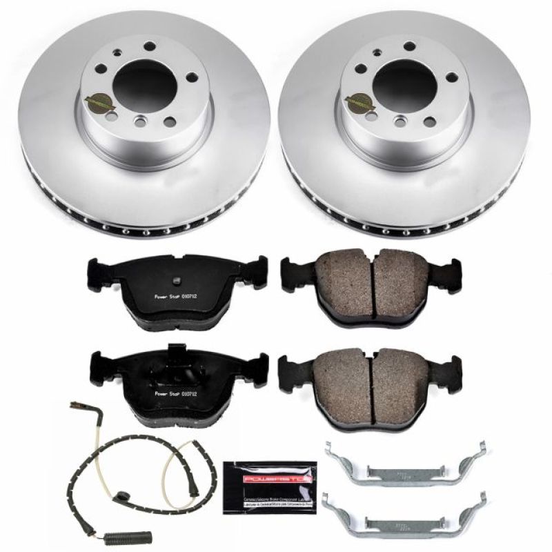 Power Stop 97-00 BMW 540i Front Z23 Evolution Sport Coated Brake Kit Power Stop 97-00 BMW 540i Front Z23 Evolution Sport Coated Brake Kit