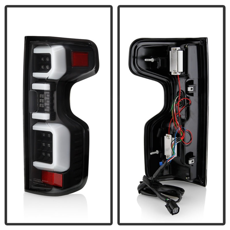 Spyder Chevy Silverado 19-20 LED Tail Light Black ALT-YD-CS19HAL-BK Spyder Chevy Silverado 19-20 LED Tail Light Black ALT-YD-CS19HAL-BK