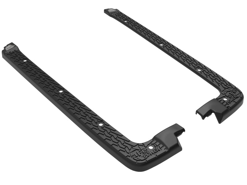 aFe 18-22 Jeep Wrangler JL (4-Door Models w/ 3-Piece Hard-Top Only) Terra Guard Tub Rail Covers aFe 18-22 Jeep Wrangler JL (4-Door Models w/ 3-Piece Hard-Top Only) Terra Guard Tub Rail Covers