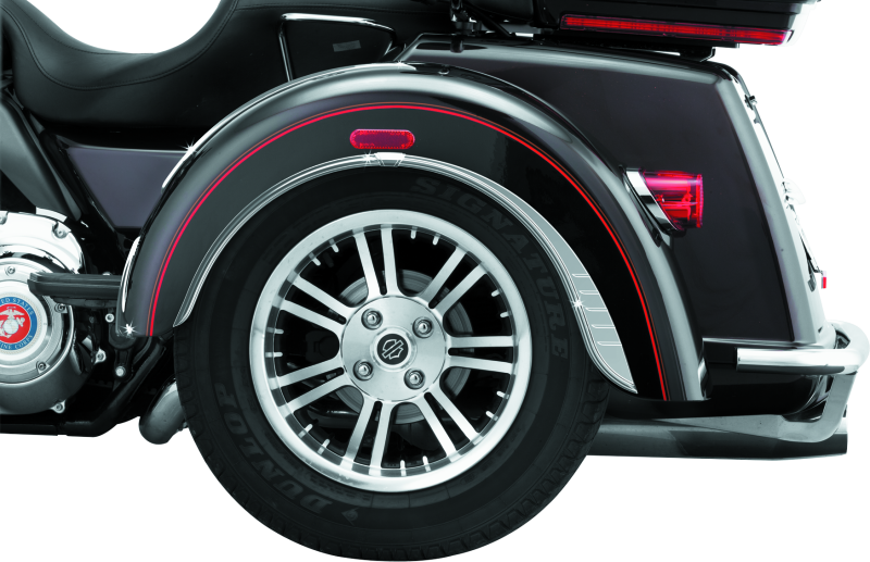 Kuryakyn Rear Fender Flares For Trikes Chrome Kuryakyn Rear Fender Flares For Trikes Chrome