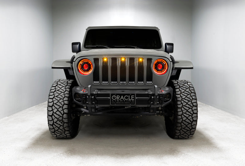 Oracle Oculus Bi-LED Projector Headlights for Jeep JL/Gladiator JT - w/ BC1 Controller Oracle Oculus Bi-LED Projector Headlights for Jeep JL/Gladiator JT - w/ BC1 Controller