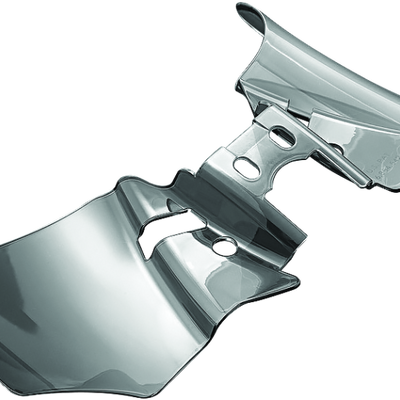 Kuryakyn Saddle Shields Heat Deflectors 99-17 Dyna Models Smoke