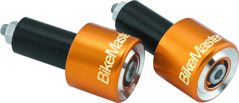 BikeMaster Anodized Aluminum Barend Pair - Gold BikeMaster Anodized Aluminum Barend Pair - Gold