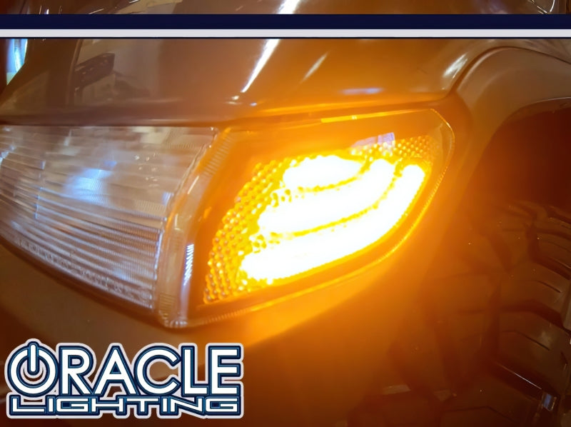 Oracle Jeep Wrangler JL Smoked Lens LED Front Sidemarkers SEE WARRANTY Oracle Jeep Wrangler JL Smoked Lens LED Front Sidemarkers SEE WARRANTY
