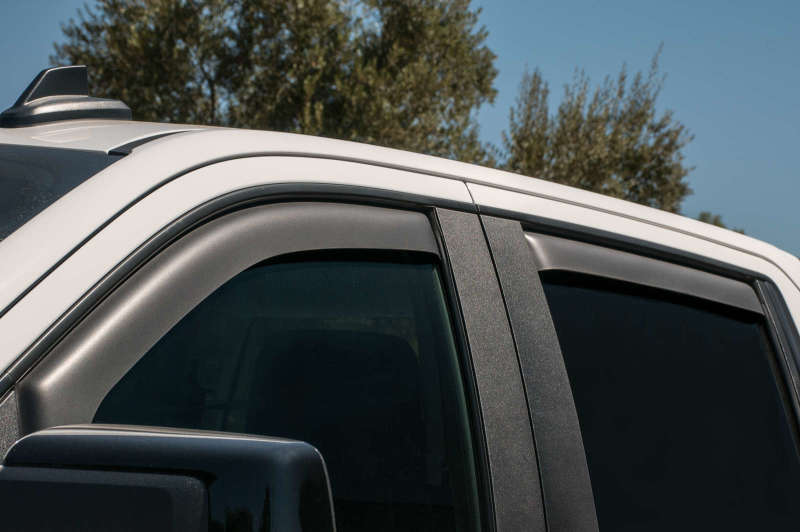 EGR 2019 Chevy 1500 Crew Cab In-Channel Window Visors - Matte EGR 2019 Chevy 1500 Crew Cab In-Channel Window Visors - Matte