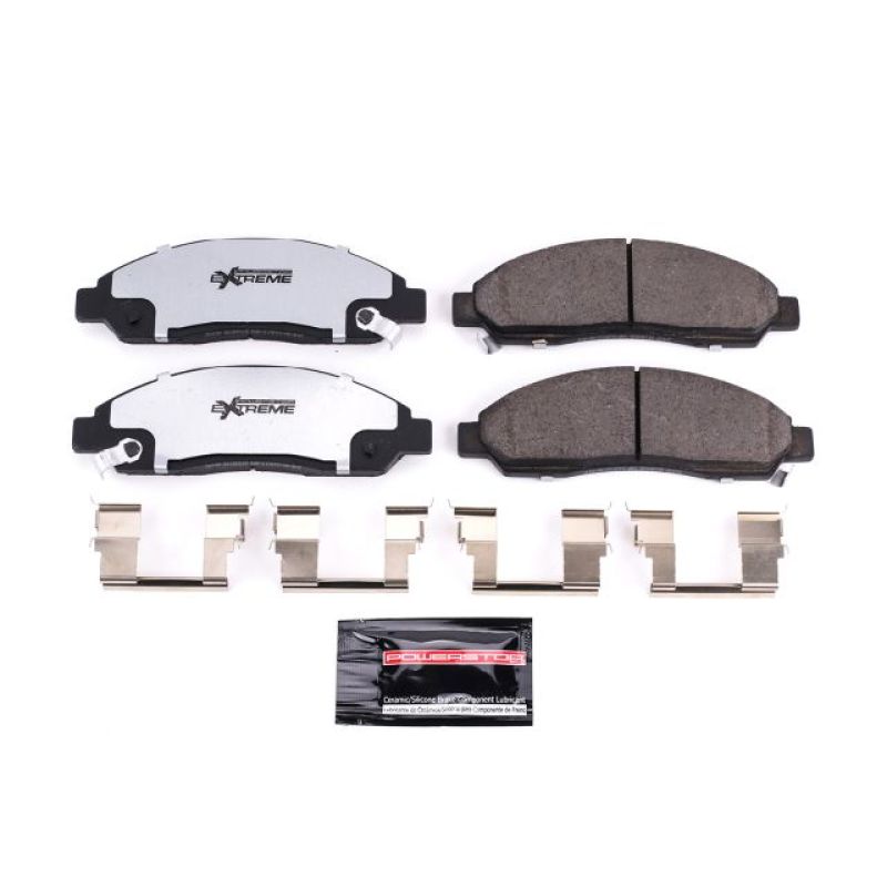 Power Stop 04-08 Chevrolet Colorado Front Z36 Truck & Tow Brake Pads w/Hardware Power Stop 04-08 Chevrolet Colorado Front Z36 Truck & Tow Brake Pads w/Hardware