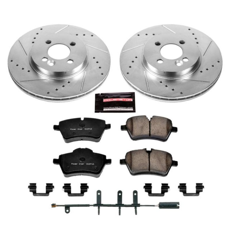 Power Stop 07-08 Mini Cooper Front Z23 Evolution Sport Brake Kit Power Stop 07-08 Mini Cooper Front Z23 Evolution Sport Brake Kit