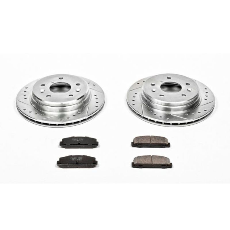 Power Stop 86-91 Mazda RX-7 Rear Z23 Evolution Sport Brake Kit Power Stop 86-91 Mazda RX-7 Rear Z23 Evolution Sport Brake Kit