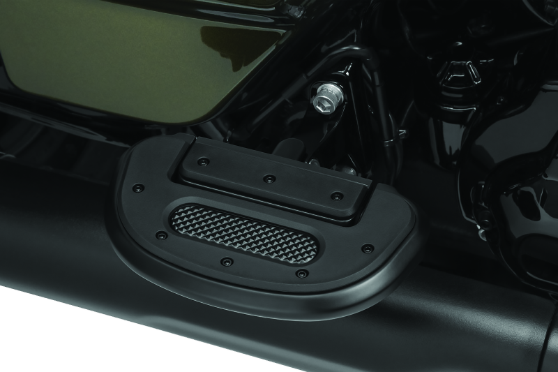 Kuryakyn Heavy Industry Passenger Floorboard Without Adapter Black Kuryakyn Heavy Industry Passenger Floorboard Without Adapter Black