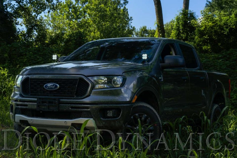 Diode Dynamics 19-21 Ford Ranger Stage Series 2in LED Ditch Light Kit - Pro White Combo Diode Dynamics 19-21 Ford Ranger Stage Series 2in LED Ditch Light Kit - Pro White Combo