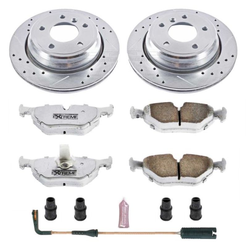 Power Stop 01-03 BMW 525i Rear Z26 Street Warrior Brake Kit Power Stop 01-03 BMW 525i Rear Z26 Street Warrior Brake Kit