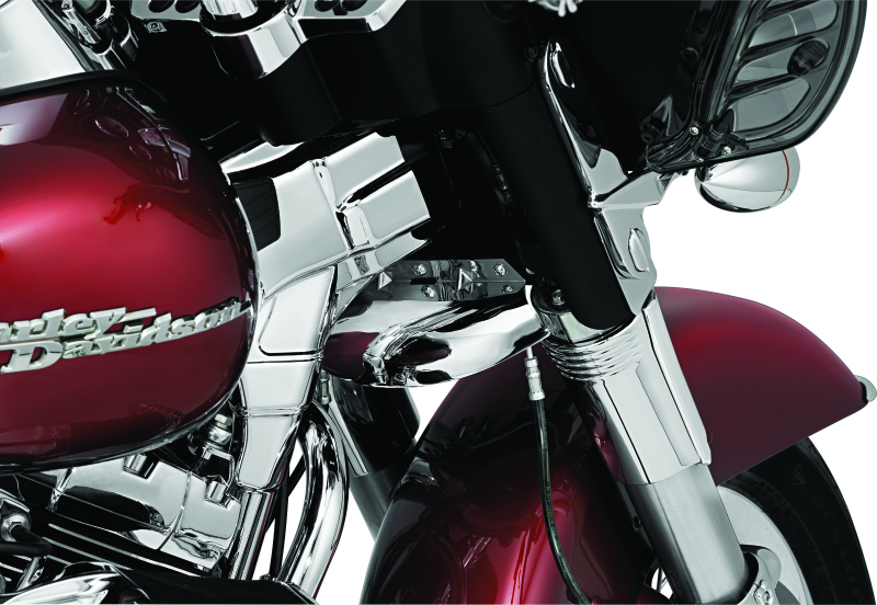 Kuryakyn Deluxe Neck Covers 95-07 Touring Models Chrome Kuryakyn Deluxe Neck Covers 95-07 Touring Models Chrome