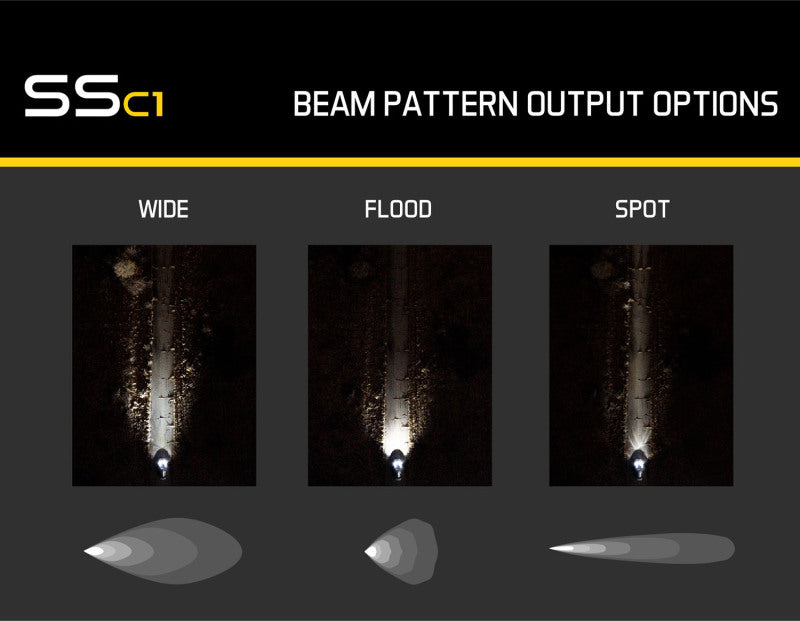 Diode Dynamics Stage Series C1 LED Pod Sport - Yellow Spot Standard ABL (Pair) Diode Dynamics Stage Series C1 LED Pod Sport - Yellow Spot Standard ABL (Pair)