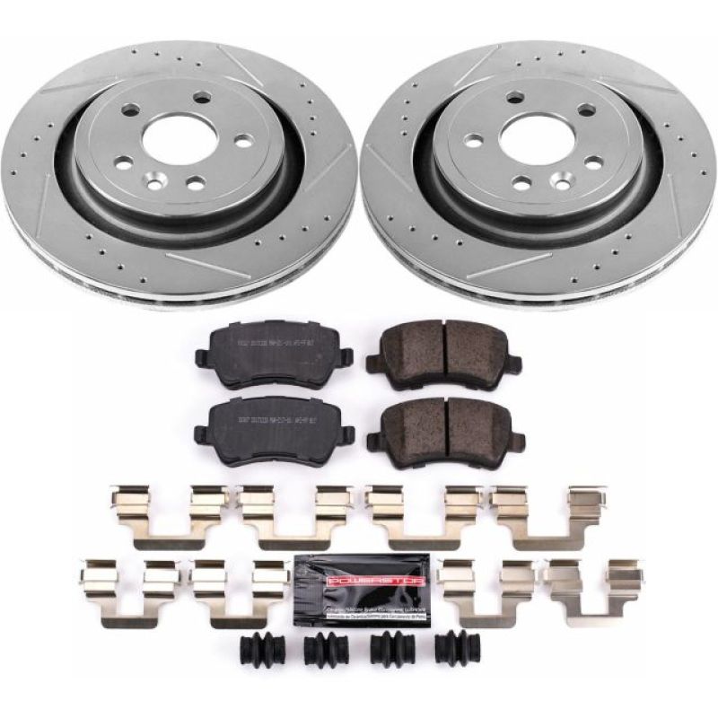 Power Stop 11-18 Volvo S60 Rear Z23 Evolution Sport Brake Kit Power Stop 11-18 Volvo S60 Rear Z23 Evolution Sport Brake Kit