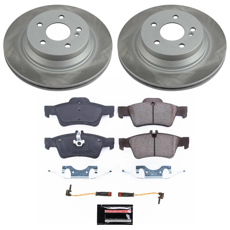 Power Stop 03-06 Mercedes-Benz E500 Rear Semi-Coated Rotor Kit Power Stop 03-06 Mercedes-Benz E500 Rear Semi-Coated Rotor Kit
