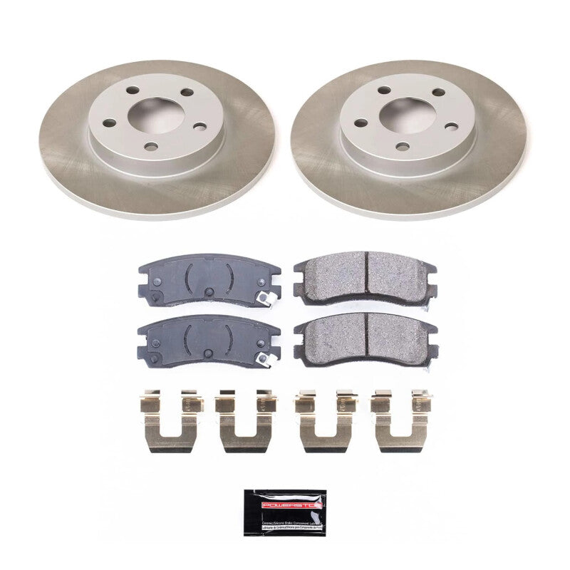 Power Stop 04-05 Pontiac Bonneville Rear Semi-Coated Rotor Kit Power Stop 04-05 Pontiac Bonneville Rear Semi-Coated Rotor Kit