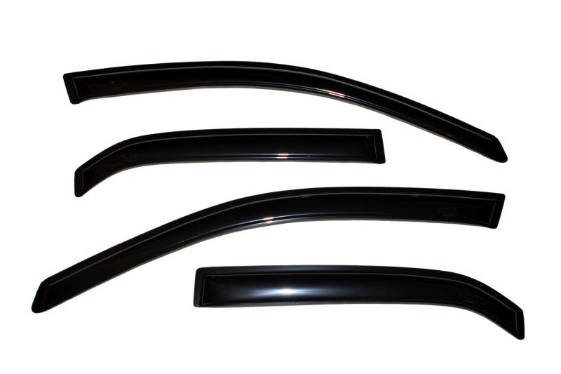 AVS 02-06 Mitsubishi Lancer Ventvisor Outside Mount Window Deflectors 4pc - Smoke AVS 02-06 Mitsubishi Lancer Ventvisor Outside Mount Window Deflectors 4pc - Smoke
