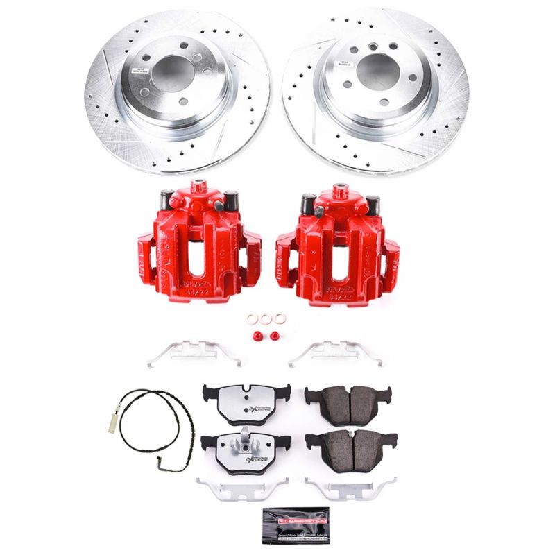 Power Stop 2006 BMW 330i Rear Z26 Street Warrior Brake Kit w/Calipers Power Stop 2006 BMW 330i Rear Z26 Street Warrior Brake Kit w/Calipers