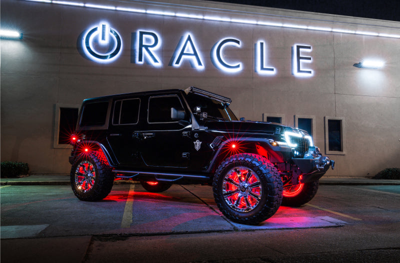 Oracle LED Illuminated Wheel Rings - ColorSHIFT No Remote - ColorSHIFT No Remote Oracle LED Illuminated Wheel Rings - ColorSHIFT No Remote - ColorSHIFT No Remote