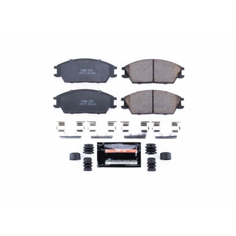 Power Stop 95-05 Hyundai Accent Front Z23 Evolution Sport Brake Pads w/Hardware Power Stop 95-05 Hyundai Accent Front Z23 Evolution Sport Brake Pads w/Hardware