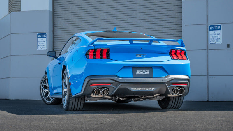 Borla 2024 Ford Mustang GT 5.0L V8 w/ Active Exhaust S-Type Axle-Back Exhaust System Borla 2024 Ford Mustang GT 5.0L V8 w/ Active Exhaust S-Type Axle-Back Exhaust System