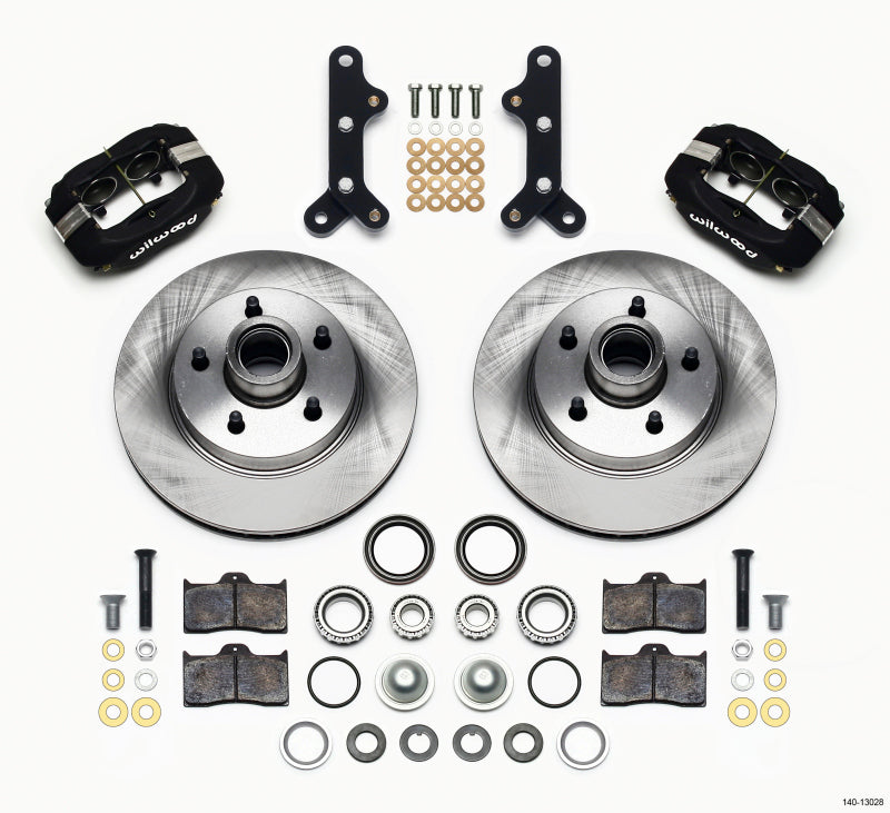 Wilwood Forged Dynalite Front Kit 11.88in 1 PC Rotor&Hub Buick Rivera 1964-65 Wilwood Forged Dynalite Front Kit 11.88in 1 PC Rotor&Hub Buick Rivera 1964-65