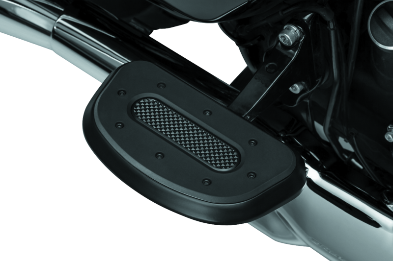Kuryakyn Heavy Industry Passenger Floorboards Black Kuryakyn Heavy Industry Passenger Floorboards Black