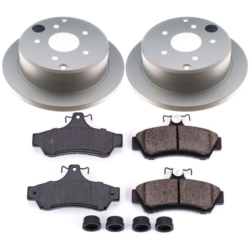 Power Stop 2004 Pontiac GTO Rear Z17 Evolution Geomet Coated Brake Kit Power Stop 2004 Pontiac GTO Rear Z17 Evolution Geomet Coated Brake Kit