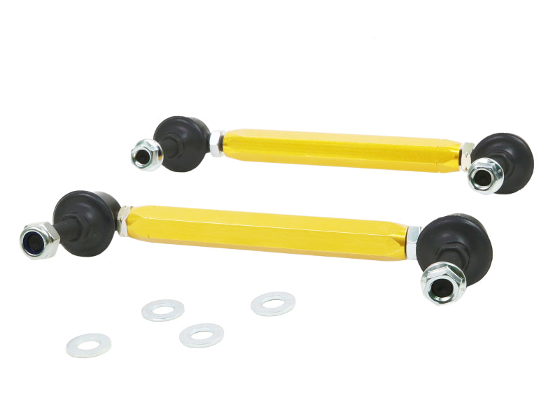 Whiteline Universal Swaybar Link Kit-Heavy Duty Adj Steel Ball w/ 10mm Ball/Ball Whiteline Universal Swaybar Link Kit-Heavy Duty Adj Steel Ball w/ 10mm Ball/Ball