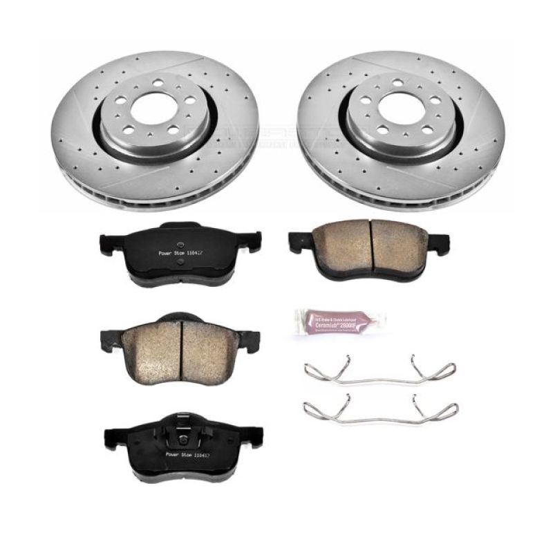 Power Stop 01-09 Volvo S60 Front Z23 Evolution Sport Brake Kit Power Stop 01-09 Volvo S60 Front Z23 Evolution Sport Brake Kit