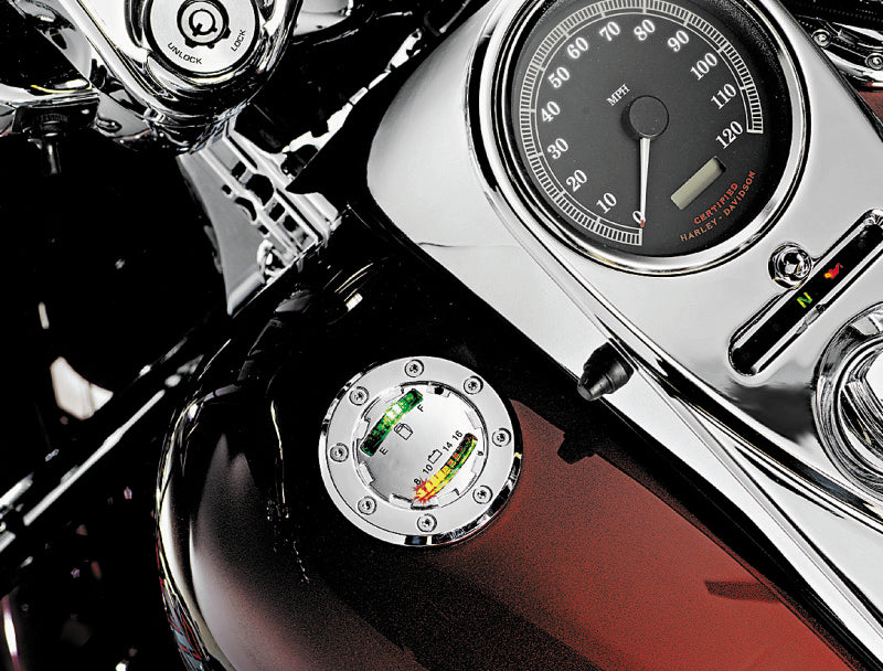 Kuryakyn Informer LED Fuel & Battery Gauge Chrome Kuryakyn Informer LED Fuel & Battery Gauge Chrome
