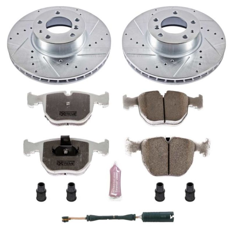 Power Stop 1995 BMW 740i Front Z26 Street Warrior Brake Kit Power Stop 1995 BMW 740i Front Z26 Street Warrior Brake Kit