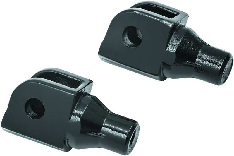 Kuryakyn Front Tapered Peg Adapter Gloss Black Kuryakyn Front Tapered Peg Adapter Gloss Black