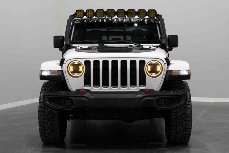 Diode Dynamics Jeep JL SS5 Pro CrossLink Windshield - White Combo Lightbar Kit Diode Dynamics Jeep JL SS5 Pro CrossLink Windshield - White Combo Lightbar Kit