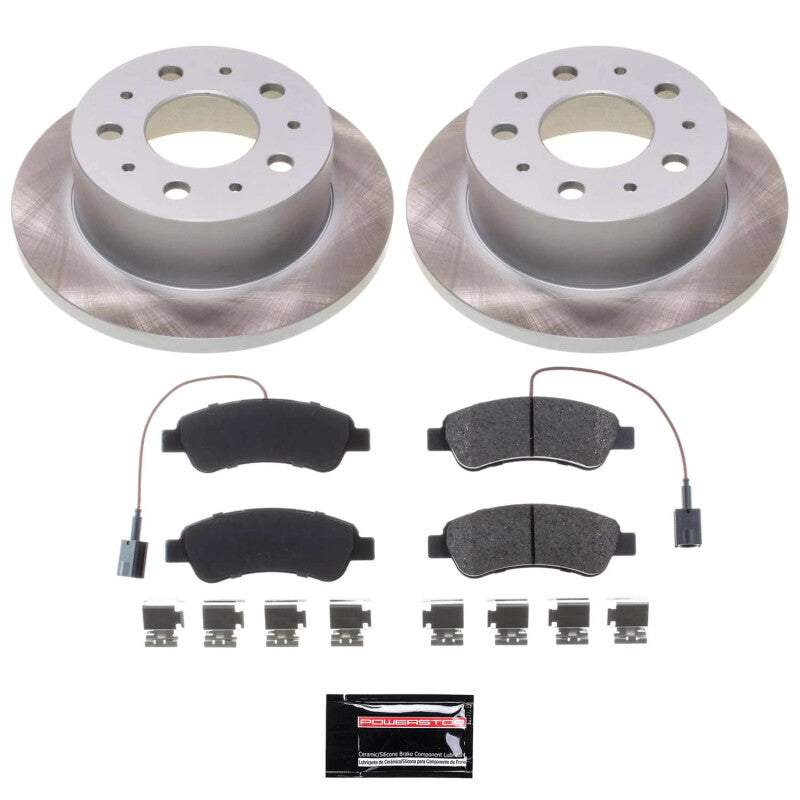 Power Stop 14-21 Ram ProMaster 3500 Rear Semi-Coated Rotor Kit Power Stop 14-21 Ram ProMaster 3500 Rear Semi-Coated Rotor Kit