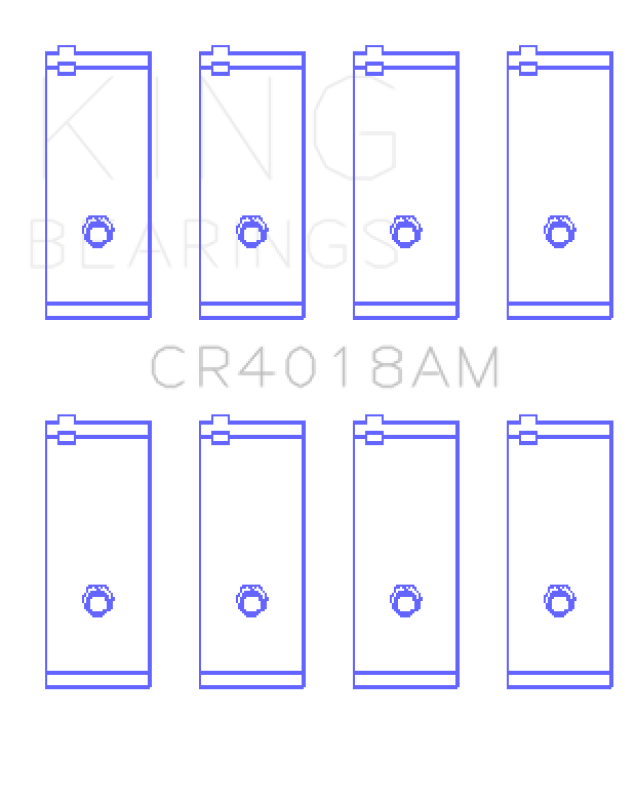 King Engine Bearings Toyota 1S/4S/2Selc/3Sfe/3Sgelc (Size +0.25mm) Connecting Rod Bearing Set King Engine Bearings Toyota 1S/4S/2Selc/3Sfe/3Sgelc (Size +0.25mm) Connecting Rod Bearing Set