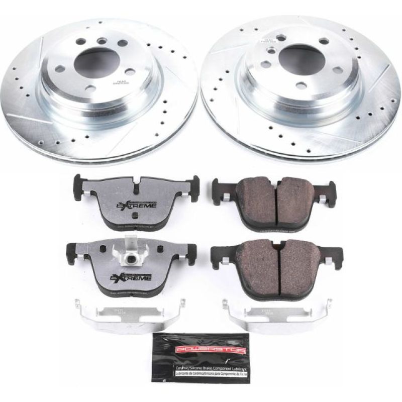 Power Stop 15-16 BMW 328i xDrive Rear Z26 Street Warrior Brake Kit Power Stop 15-16 BMW 328i xDrive Rear Z26 Street Warrior Brake Kit