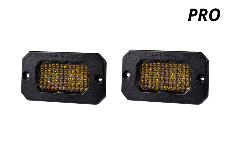 Diode Dynamics Stage Series 2 In LED Pod Pro - Yellow Fog Flush ABL (Pair) Diode Dynamics Stage Series 2 In LED Pod Pro - Yellow Fog Flush ABL (Pair)