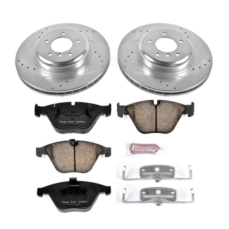 Power Stop 11-13 BMW 335i xDrive Front Z23 Evolution Sport Brake Kit Power Stop 11-13 BMW 335i xDrive Front Z23 Evolution Sport Brake Kit