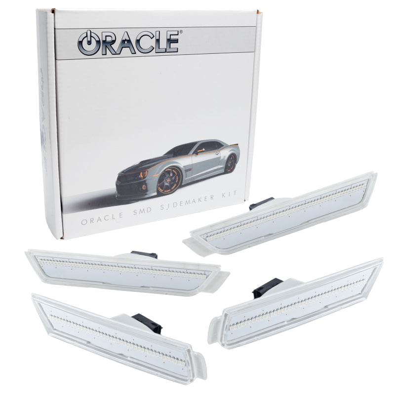 Oracle 10-15 Chevrolet Camaro Concept Sidemarker Set - Clear - No Paint SEE WARRANTY Oracle 10-15 Chevrolet Camaro Concept Sidemarker Set - Clear - No Paint SEE WARRANTY
