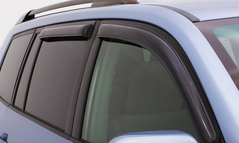 AVS 2022 Jeep Wagoneer Ventvisor Outside Mount Window Deflectors 4pc - Smoke AVS 2022 Jeep Wagoneer Ventvisor Outside Mount Window Deflectors 4pc - Smoke