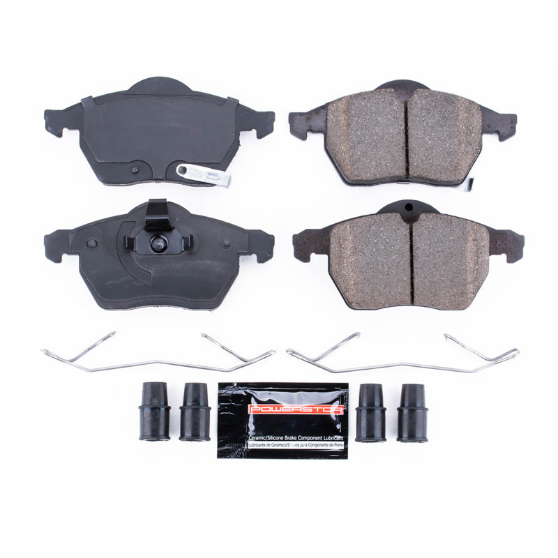 Power Stop 99-03 Saab 9-3 Front Z23 Evolution Sport Brake Pads w/Hardware Power Stop 99-03 Saab 9-3 Front Z23 Evolution Sport Brake Pads w/Hardware