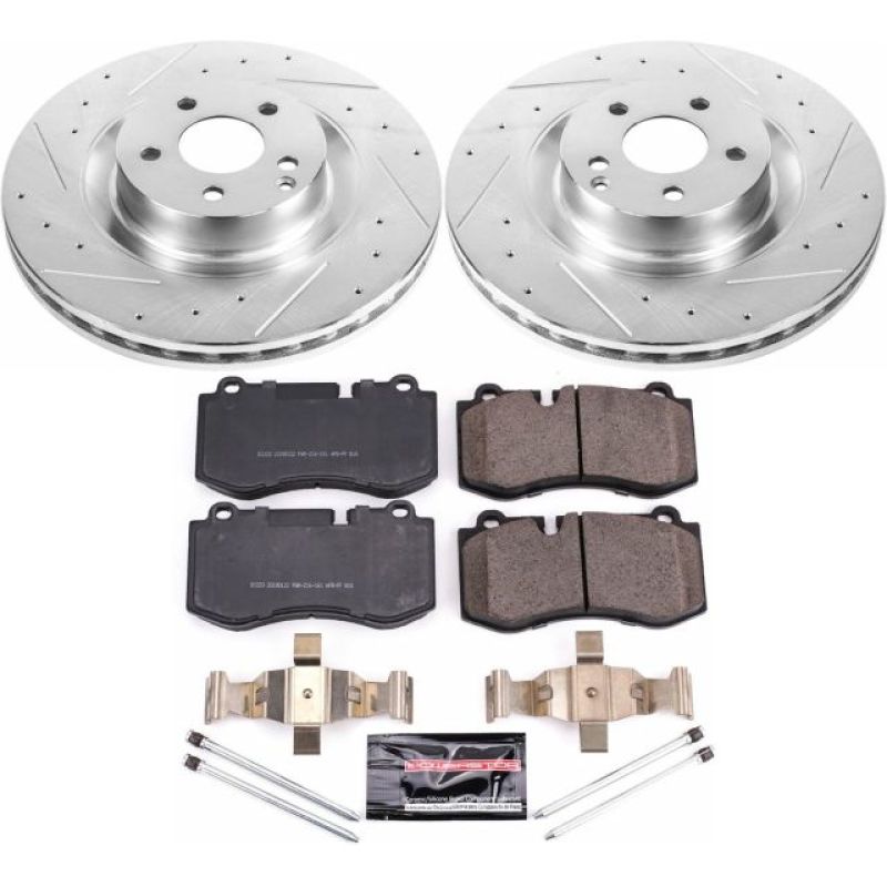 Power Stop 09-14 Mercedes-Benz CL550 Front Z23 Evolution Sport Brake Kit Power Stop 09-14 Mercedes-Benz CL550 Front Z23 Evolution Sport Brake Kit