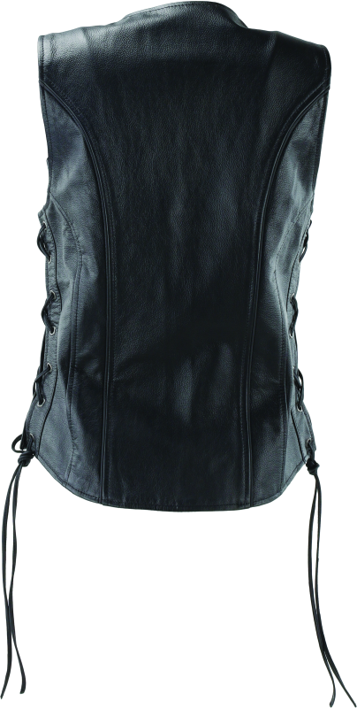 Kuryakyn Leather By River Road Sapphire Leather Vest Black Womens - Small Kuryakyn Leather By River Road Sapphire Leather Vest Black Womens - Small