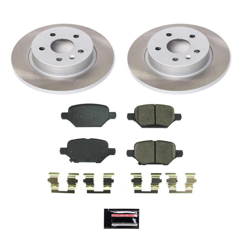 Power Stop 18-22 Chevrolet Trax Rear Semi-Coated Rotor Kit Power Stop 18-22 Chevrolet Trax Rear Semi-Coated Rotor Kit