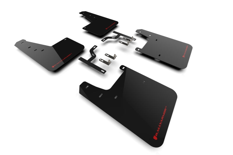 Rally Armor 23-24 Toyota Sequoia Black UR Mud Flap w/ Red Logo Rally Armor 23-24 Toyota Sequoia Black UR Mud Flap w/ Red Logo